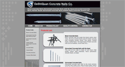 Desktop Screenshot of concretenail.net